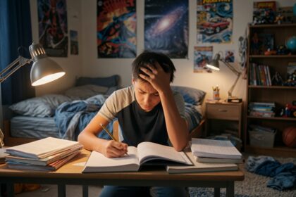 Student Struggling Image